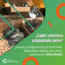 COMPRAMOS CABLES ELECTRICOS 