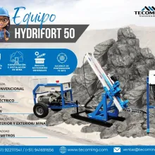 MAQUINA PARA EXPLORACION MINERA - HYDRIFORT 50 - PACKSACK TECOMING