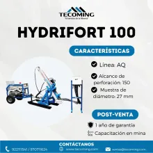 MINERIA EQUIPO PARA PERFORACION EN AQ TECOMING