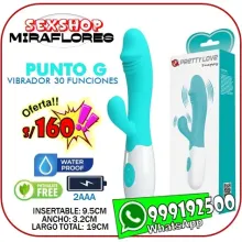 SNAPPY VIBRADOR PUNTO G 30 FUNCIONES SEXSHOP MIRAFLORES