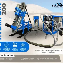 MAQUINA PARA MINERIA DIAMANTINA pasante BQ TECOMING