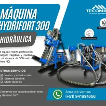PERFORADORA DIAMANTINA HYDRIFORT 300 - TALADRO ELÉCTRICO TECOMING