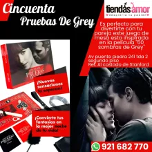 Juego De Mesa Para Parejas 50 Pruebas Sombras De Grey