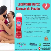 Gel Lubricante Durex Cerezas de Pasión