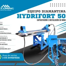 MAQUINA DIAMANTINA PARA INTERIOR MINA TECOMING