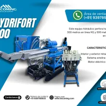 PERFORADORA DIAMANTINA HYDRIFORT 400 TECOMING