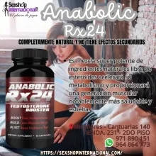 Anabolic RX24 es un suplemento potenciador NATURAl - SEXSHOP