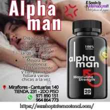 ALPHAMAN - EL MEJOR TRATAMIENTO PARA EL DESARROLLO Y LA POTENCIA