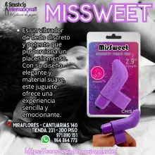 MisSweet - VIBRADOR INTENSO DEDO DISCRETO ORGASMOS GARANTIZADOS