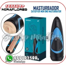 SATISFYER MEN ONE MASTURBATOR - MASTURBADOR MASCULINO - SEXSHOP MIRAFLORES
