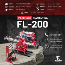 PACKSACK DIAMANTINA FL-200 equipo para industria minera 