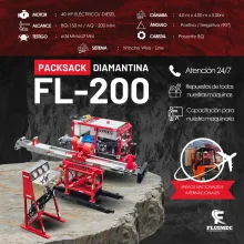 PACKSACK DIAMANTINA FL-200 equipo para industria mineria 