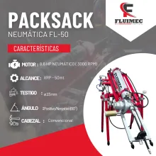 PACKSACK NEUMÁTICA FL50 trabajos en superficie 