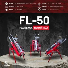 PACKSACK NEUMÁTICA FL50 equipo para industria minera 