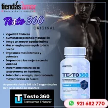 Aumente la potencia y la duración de sus erecciones Testo 360 