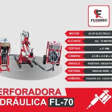 PACKSACK HIDRÁULICA FL50 equipo para industria minera 