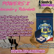 POWER X POTENCIADOR Y RETARDANTE EFECTIVO PARA TI