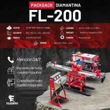 PACKSACK DIAMANTINA FL-200 EQUIPO PARA MINERIA 