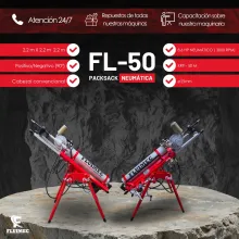PACKSACK NEUMÁTICA FL50 equipo para mineria 