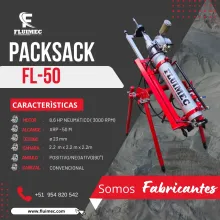 PACKSACK NEUMÁTICA FL50 equipo para industria minera 