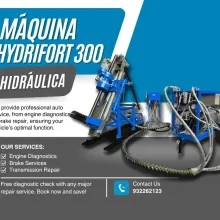 PERFORADORA HYDRIFORT 300 MINERÍA SUBTERRÁNEA