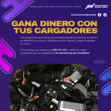 COMPRAMOS CARGADORES 