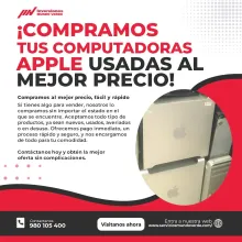 COMPRAMOS COMPUTADORAS APPLE 
