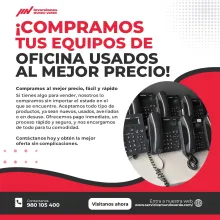 COMPRAMOS EQUIPOS DE OFICINA 