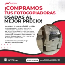 COMPRAMOS FOTOCOPIADORAS