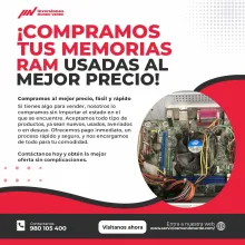 COMPRAMOS MEMORIA RAM