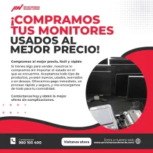 COMPRAMOS MONITORES