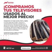 COMPRAMOS TELEVISORES
