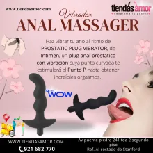  Silicone Massager Medical Silica PROSTATIC PLUG VIBRATOR anal 