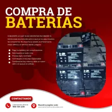 COMPRAMOS BATERIAS