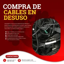COMPRAMOS CABLES ELECTRICOS 