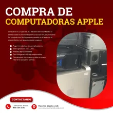 COMPRAMOS COMPUTADORAS APPLE