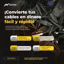  Compramos tus cables al mejor precio 