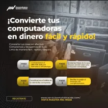  Compramos tu computadora al mejor precio 