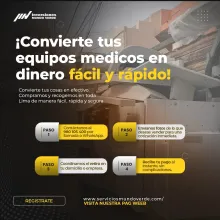  Compramos tus equipos médicos al mejor precio 