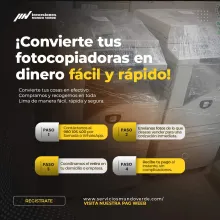  Compramos tus fotocopiadoras al mejor precio 