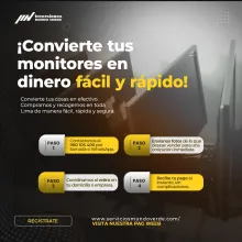  Compramos tus monitores al mejor precio 