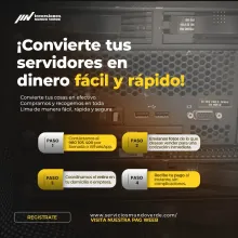  Compramos tus servidores al mejor precio 