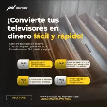  Compramos tus televisores al mejor precio 