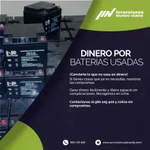 COMPRAMOS BATERIAS