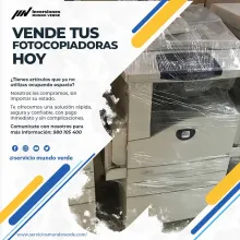 COMPRAMOS FOTOCOPIADORAS