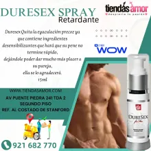 Duresex Spray Retardante Ideales para controlar la Eyaculación Precoz y controlar la llegada al orgasmo.