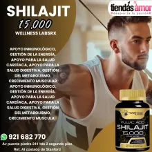 Shilajit De 15000 Mg De Wellness Labsrx 120 Cápsulas
