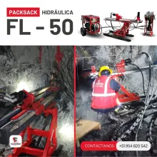 PACKSACK HIDRAULICA FL50 trabajos para industria minera 