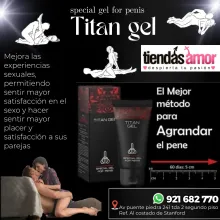 Titan Gel Oficial a los hombres que se aplican esta crema el tamaño del pene puede aumenta