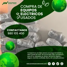 COMPRAMOS EQUIPOS ELECTRICOS